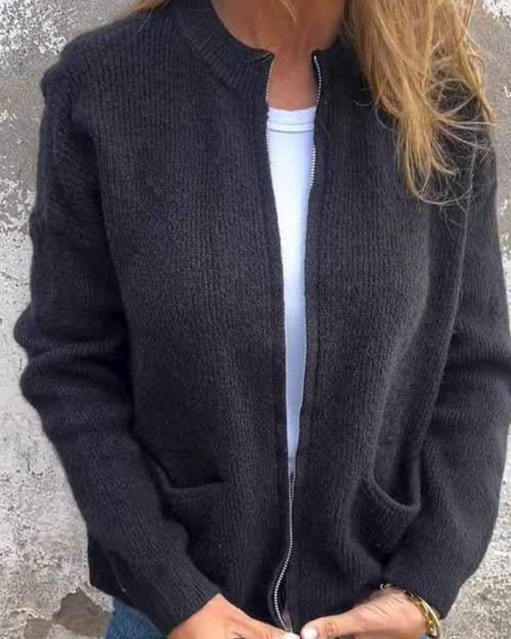 Mira | Cardigan Donna Elegante Lungo Morbido Vestibilità Ampia 1