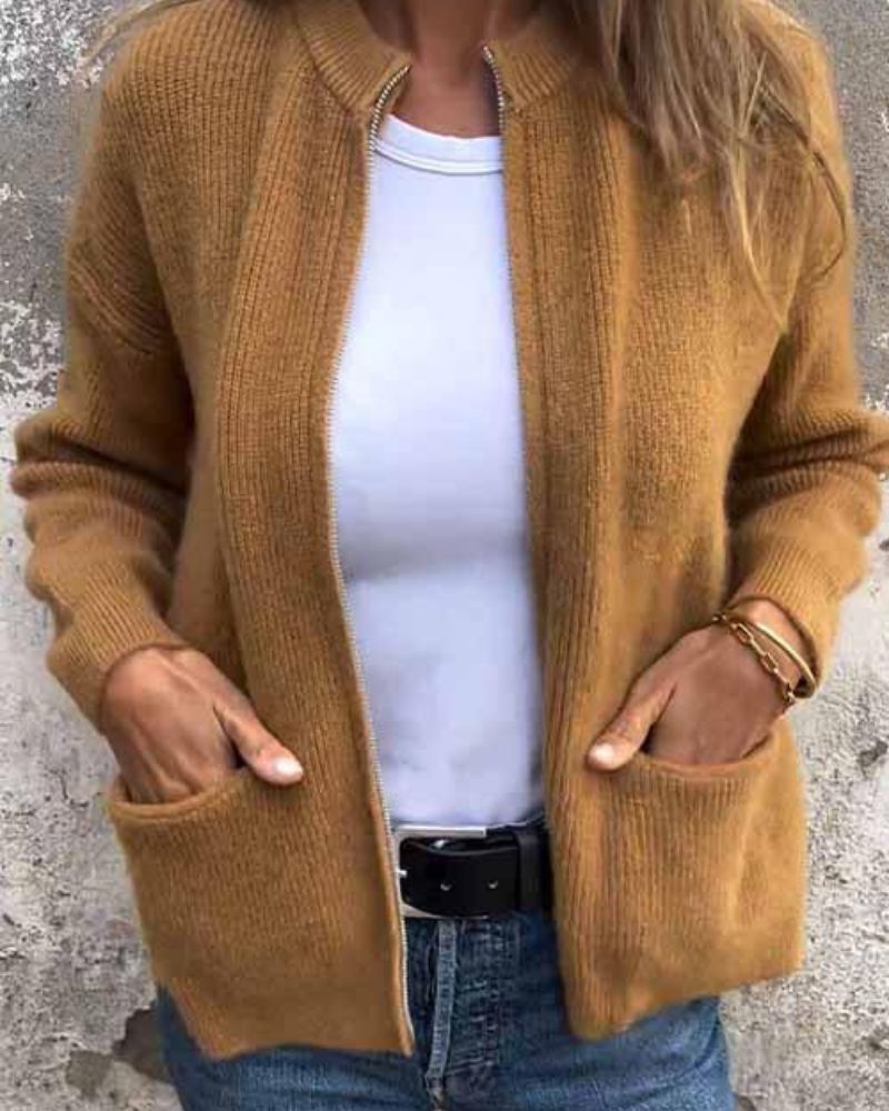 Mira | Cardigan Donna Elegante Lungo Morbido Vestibilità Ampia 2