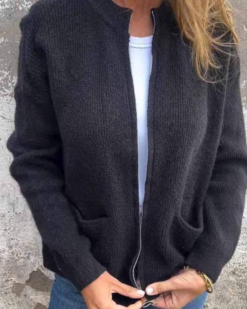 Mira | Cardigan Donna Elegante Lungo Morbido Vestibilità Ampia 4