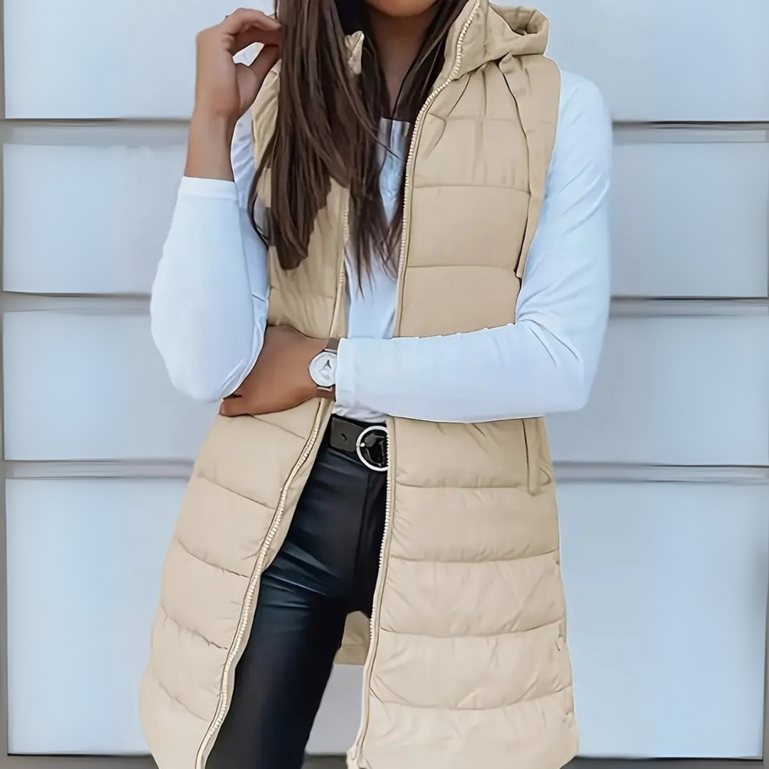 Mira | Gilet Lungo Donna – Leggero, Elegante e Caldo per Ogni Occasione 2