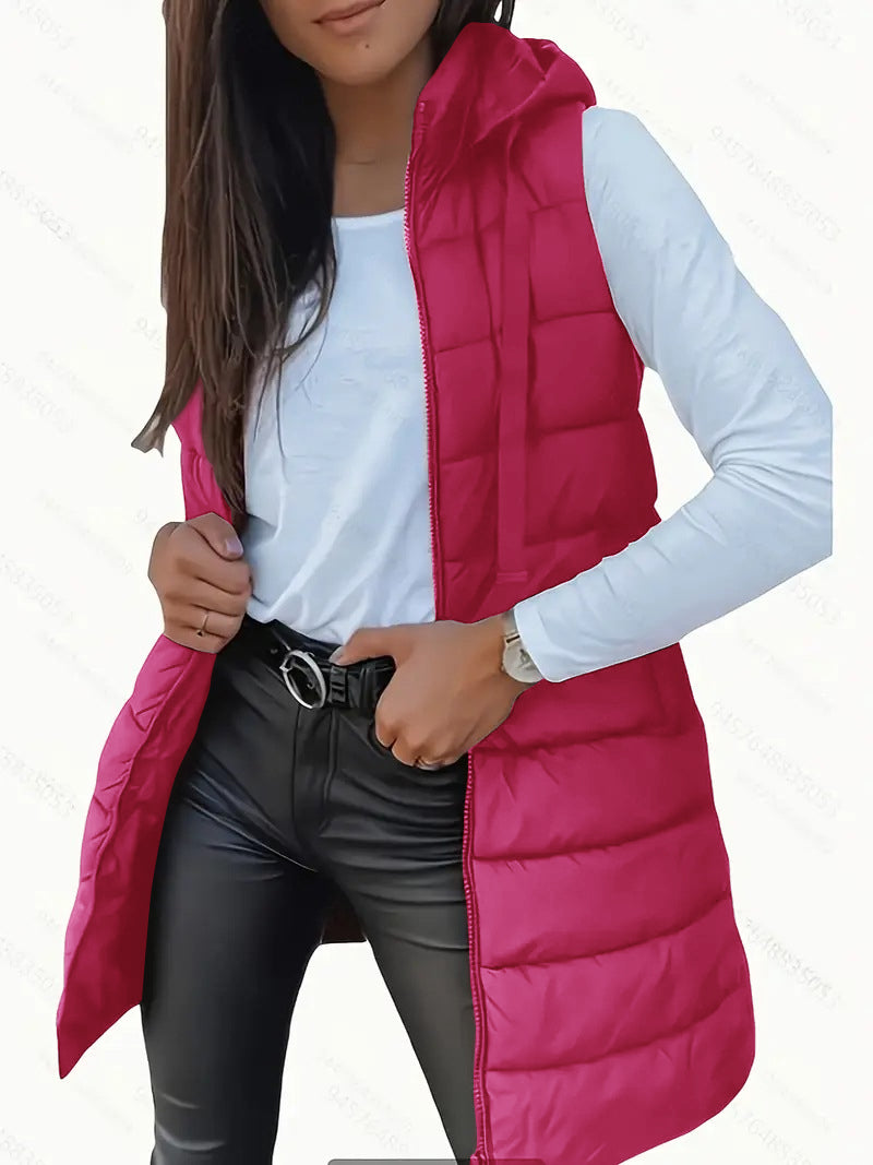 Mira | Gilet Lungo Donna – Leggero, Elegante e Caldo per Ogni Occasione 4