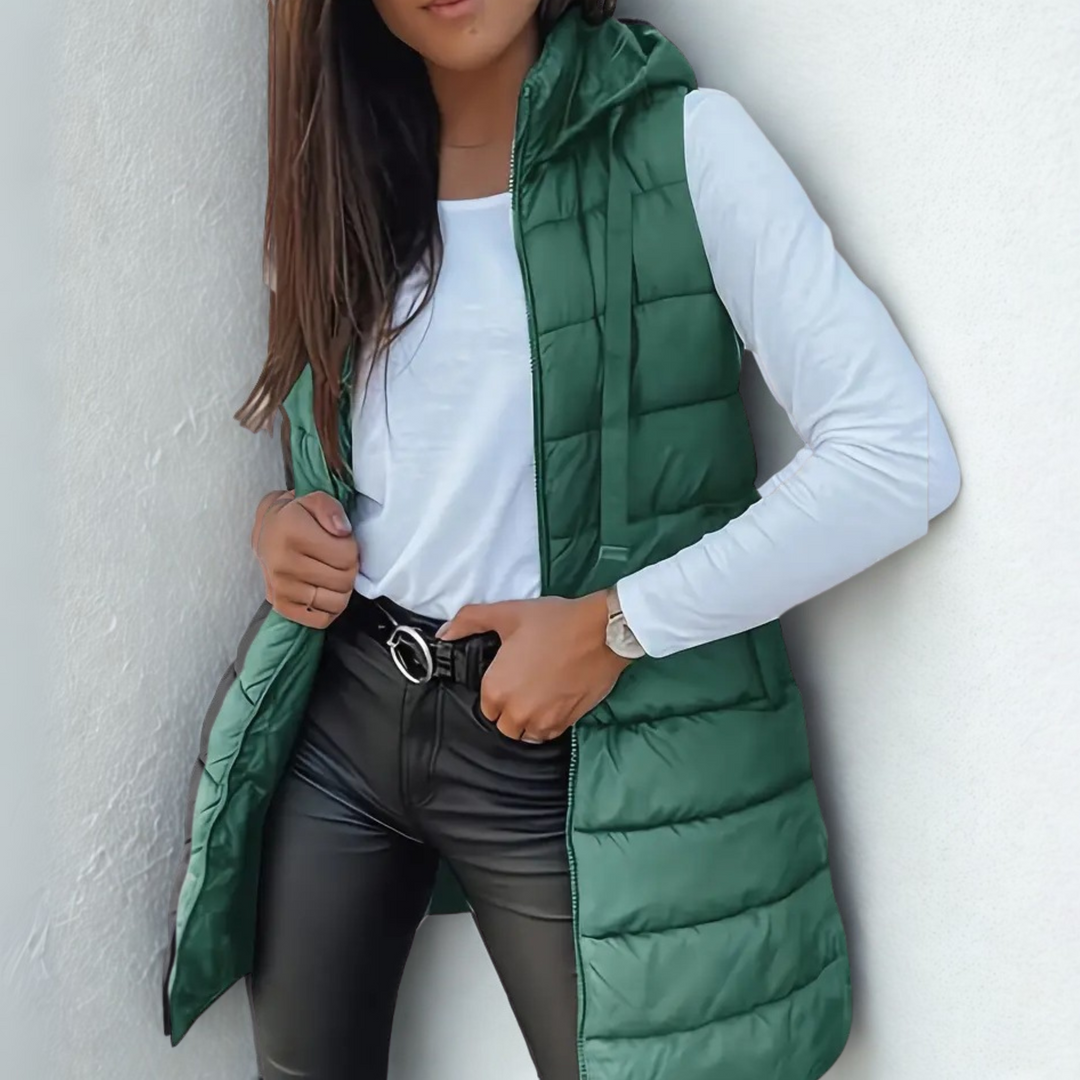 Mira | Gilet Lungo Donna – Leggero, Elegante e Caldo per Ogni Occasione 6