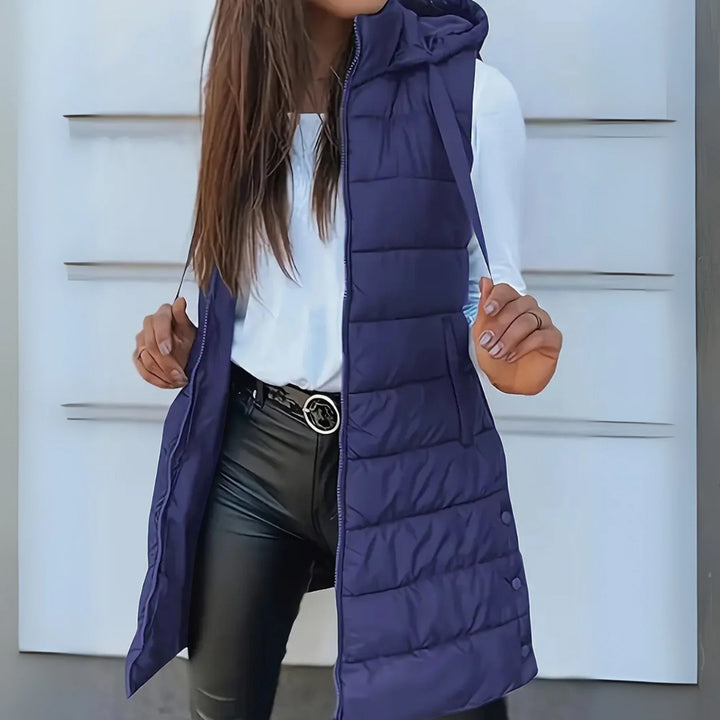 Mira | Gilet Lungo Donna – Leggero, Elegante e Caldo per Ogni Occasione 7