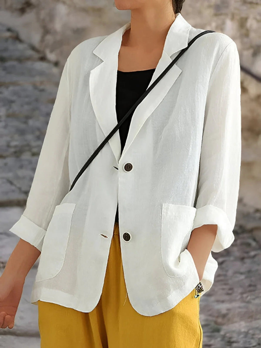 Mirella | Elegante Blazer Doppiopetto Sartoriale per Donna 0