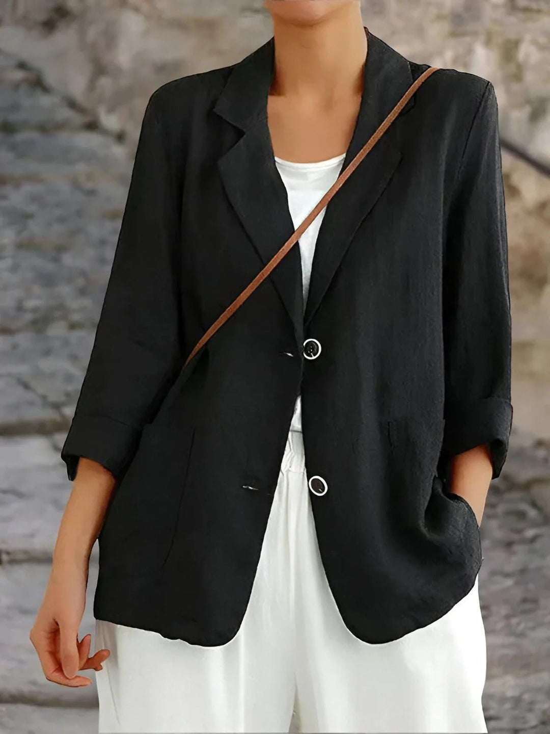 Mirella | Elegante Blazer Doppiopetto Sartoriale per Donna 3