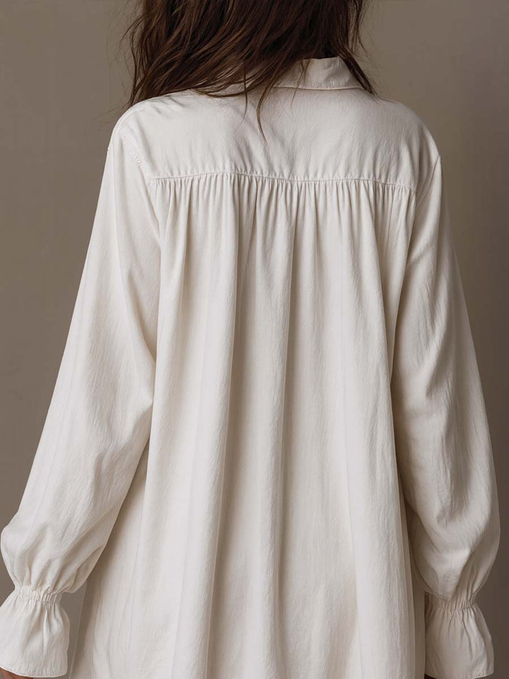 Mirella | Elegante Mini Abito Donna in Pizzo con Maniche Lunghe - Vestito Cerimonia e Occasioni Speciali 1