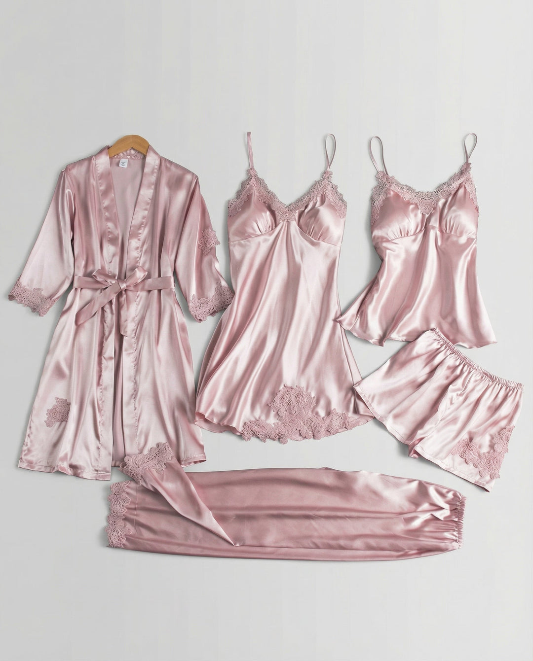 Mirella | Elegante e Comodo Completo Pigiama da Donna in Seta 6