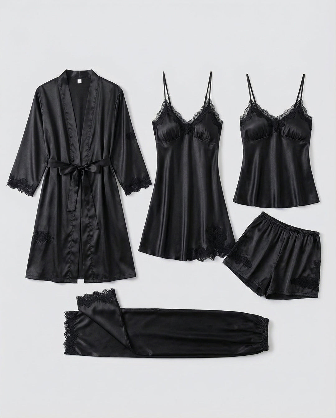 Mirella | Elegante e Comodo Completo Pigiama da Donna in Seta 8