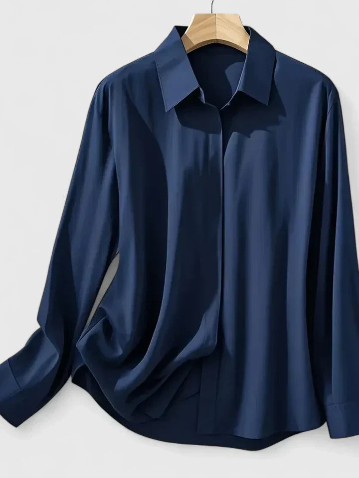 Mirella | Elegante e Versatile Camicia Button Down Bianca 7