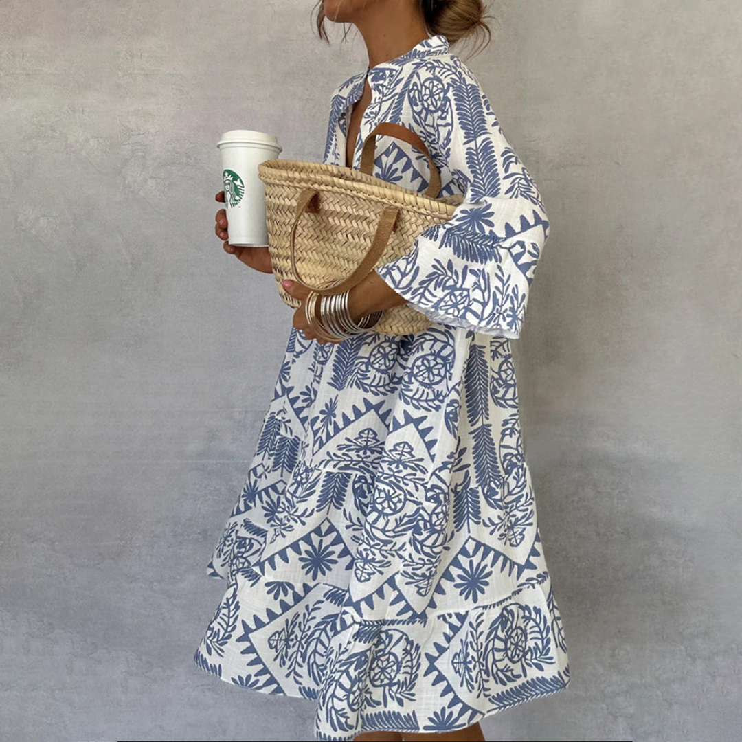 Mirella | Miniabito Leggero e Comodo per Donna – Stile Bohémien Chic 0