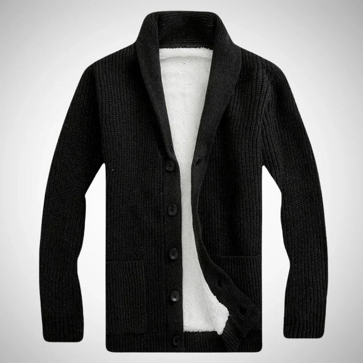 Niklas | Elegante cardigan invernale in pile 1