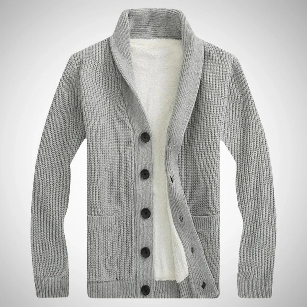 Niklas | Elegante cardigan invernale in pile 4
