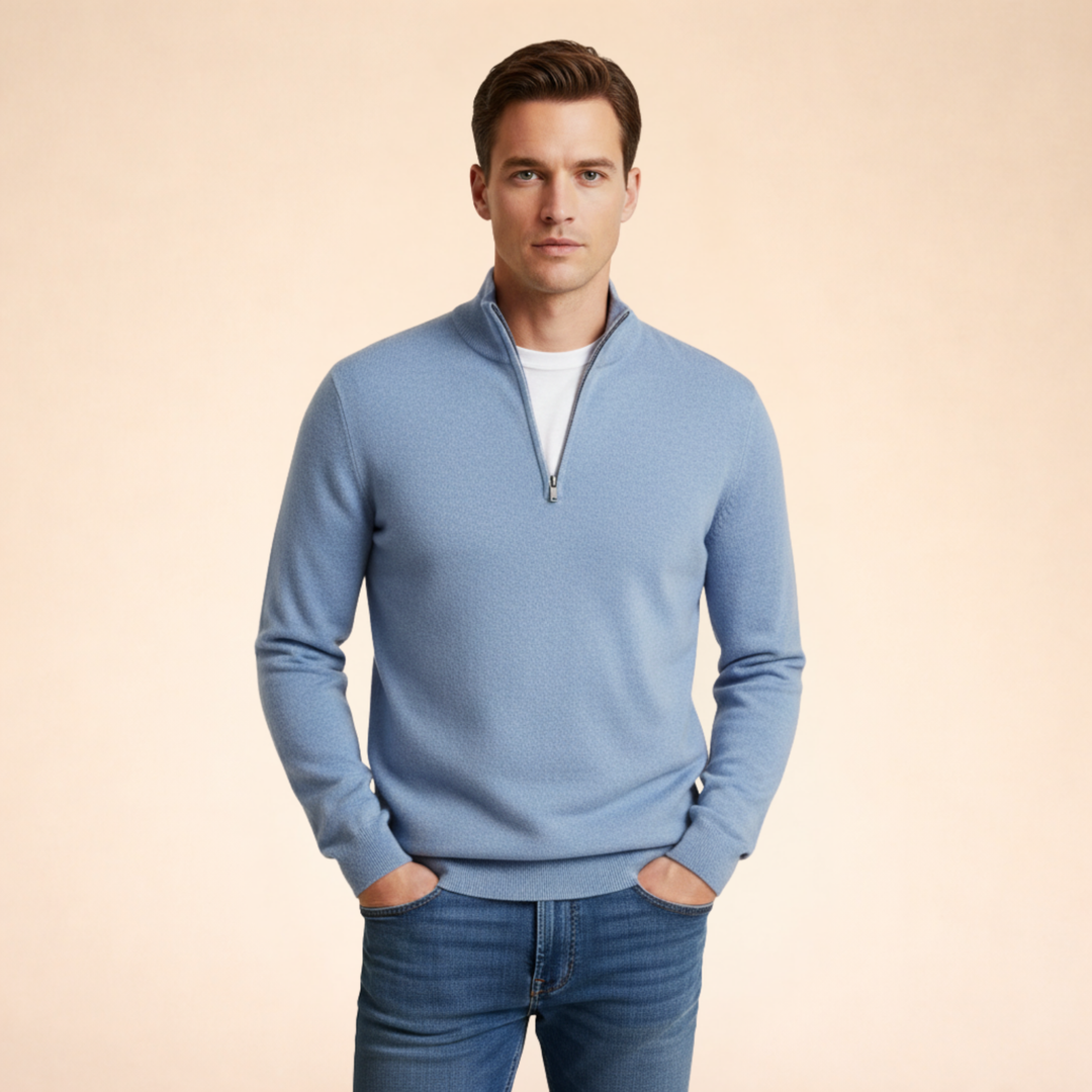 Niko | Maglione Casual con Cerniera – Comodo, Versatile & Sportivo 0