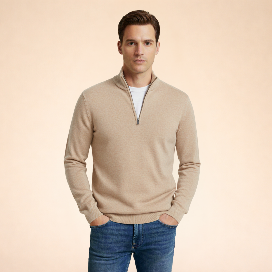 Niko | Maglione Casual con Cerniera – Comodo, Versatile & Sportivo 4