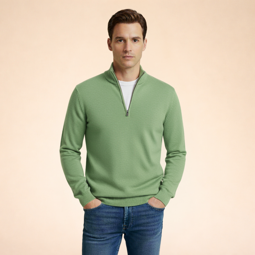 Niko | Maglione Casual con Cerniera – Comodo, Versatile & Sportivo 5