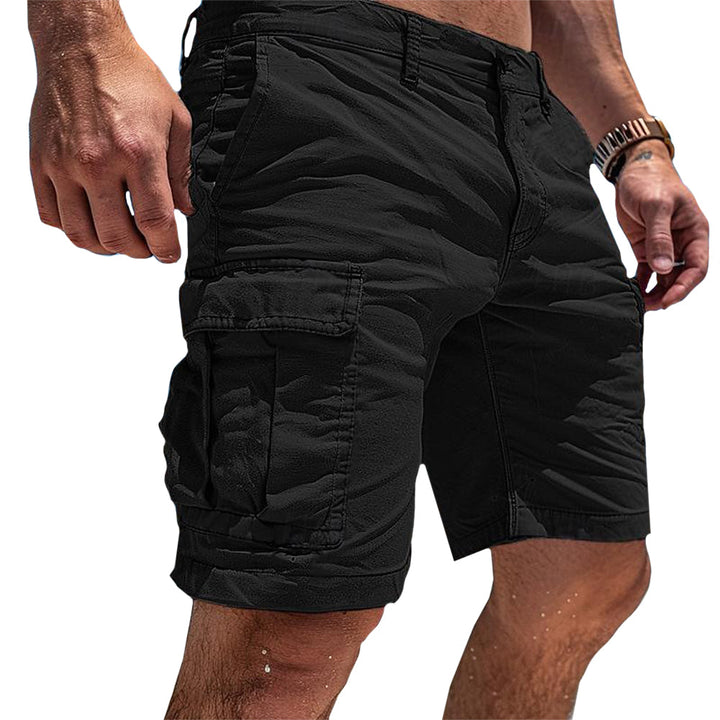 Niko | Pantaloncini Cargo Uomo Con Tasche Laterali Comodi Casual Fit 3