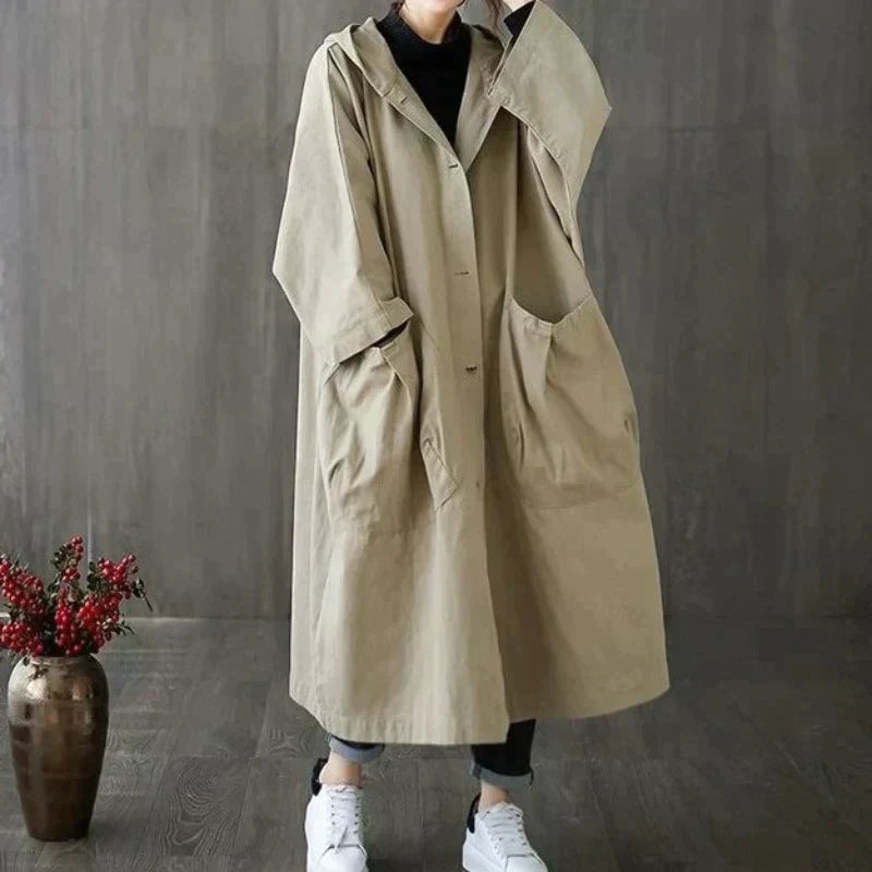 Noa | Elegante e raffinato trench oversize 3