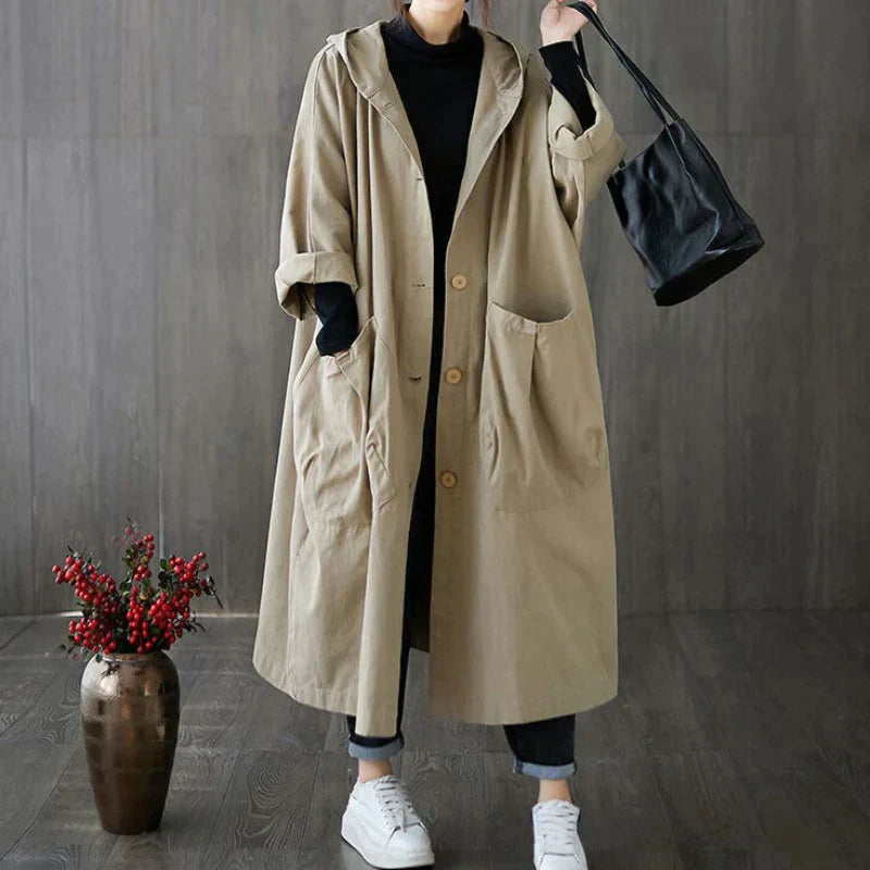 Noa | Elegante e raffinato trench oversize 4
