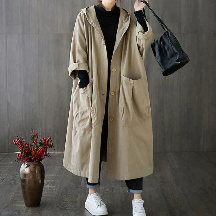 Noa | Elegante e raffinato trench oversize 4
