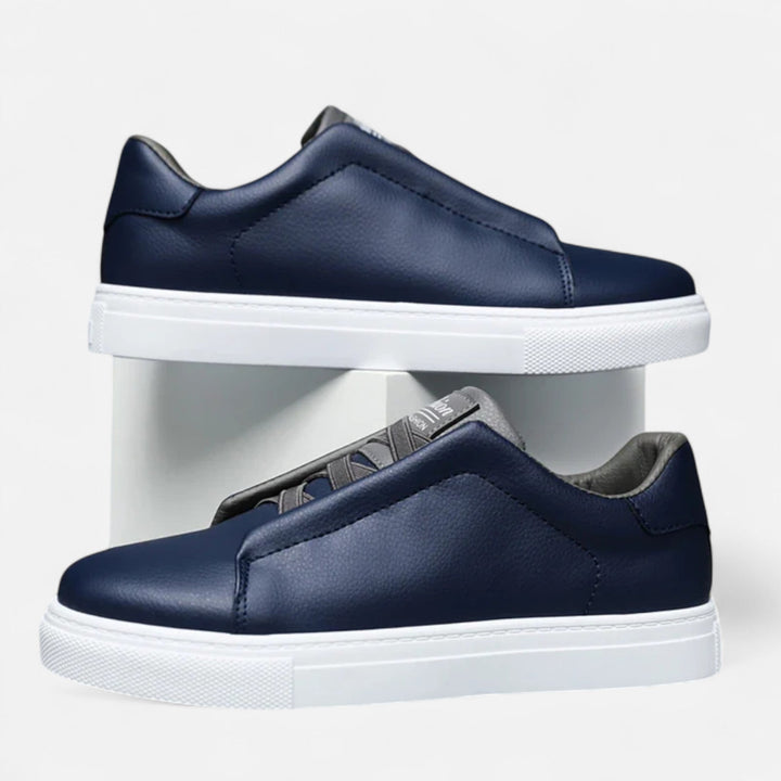 Noah | Eleganti e comode sneakers slip-on in pelle 1