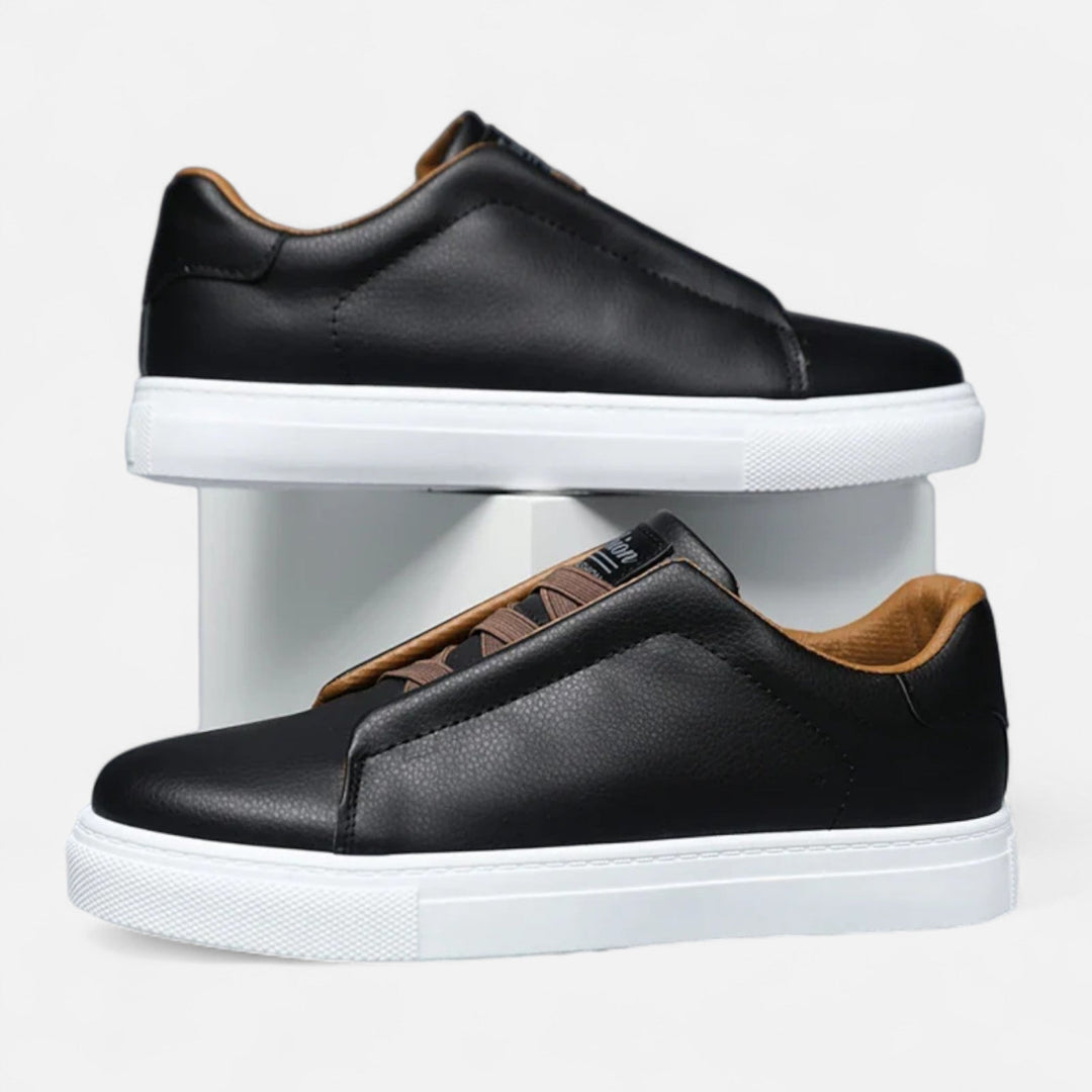 Noah | Eleganti e comode sneakers slip-on in pelle 3