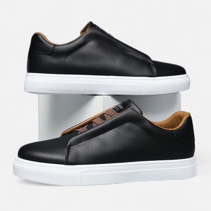 Noah | Eleganti e comode sneakers slip-on in pelle 3