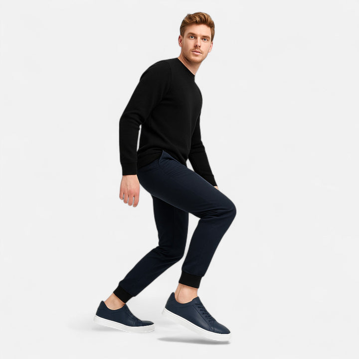 Noah | Eleganti e comode sneakers slip-on in pelle 6