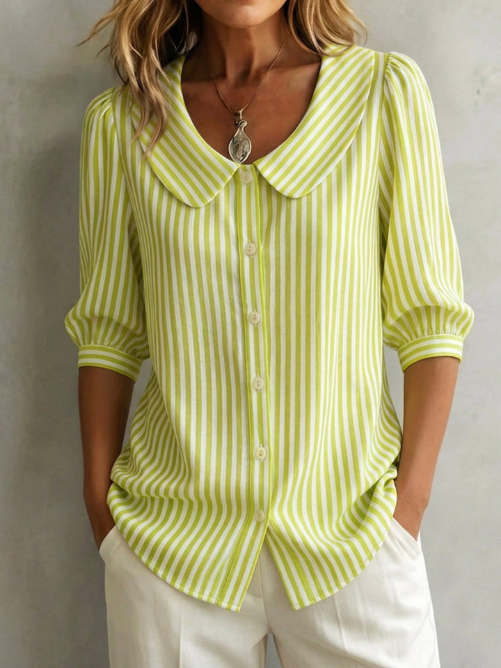 Nora | Elegante Camicia Bianca Donna in Cotone Traspirante per Ogni Occasione 1