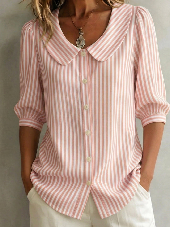 Nora | Elegante Camicia Bianca Donna in Cotone Traspirante per Ogni Occasione 2