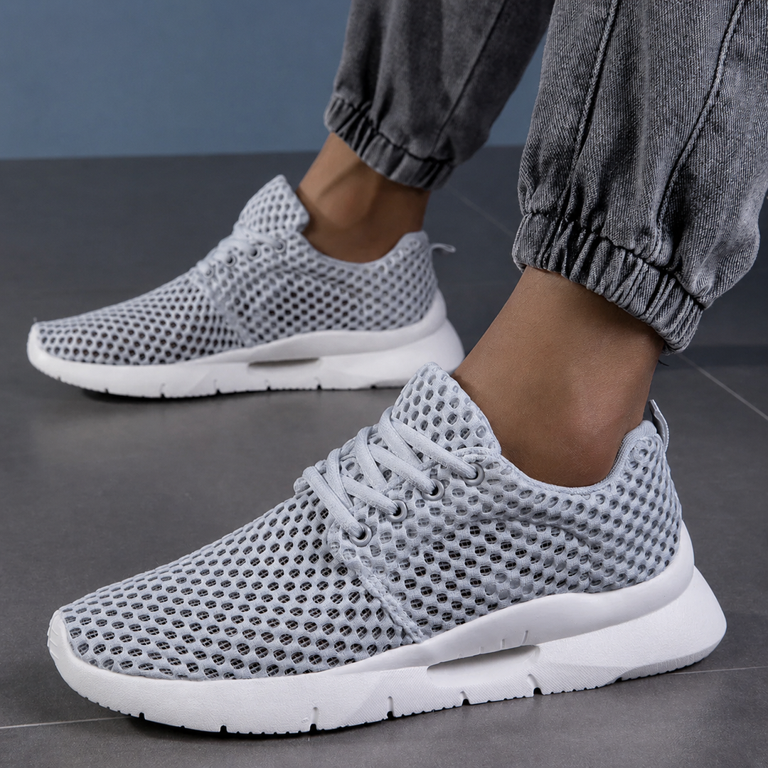 Nora | Sneakers Bianche Donna - Ultraleggere, Traspiranti e Comfortevoli Scarpe da Ginnastica 2