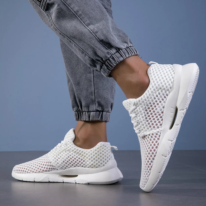 Nora | Sneakers Bianche Donna - Ultraleggere, Traspiranti e Comfortevoli Scarpe da Ginnastica 6