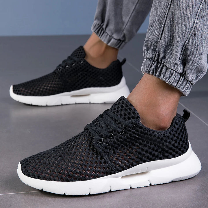 Nora | Sneakers Bianche Donna - Ultraleggere, Traspiranti e Comfortevoli Scarpe da Ginnastica 7