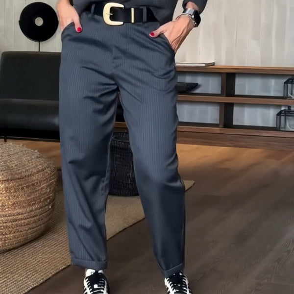 Olivia | Elegante Pantaloni Donna a Vita Alta - Comodi e Versatili per Ogni Occasione 0