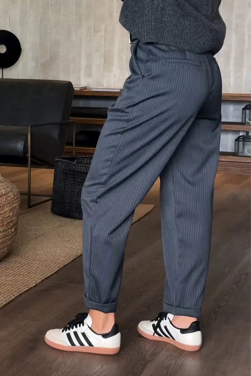 Olivia | Elegante Pantaloni Donna a Vita Alta - Comodi e Versatili per Ogni Occasione 5