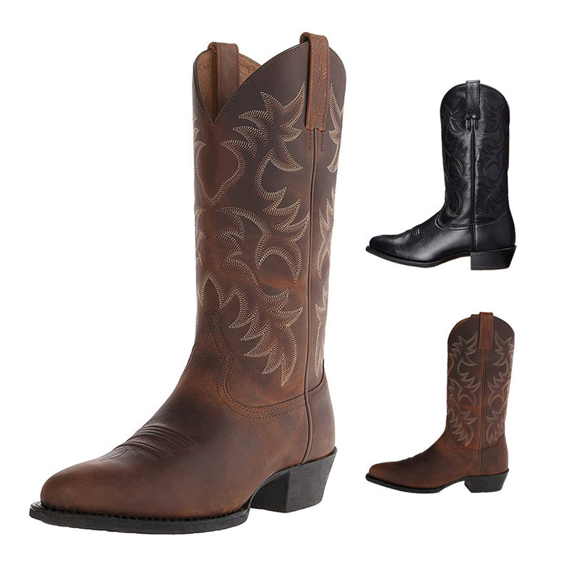 Pietro | Stivali Uomo Eleganti Western in Pelle Comfort Fit 1