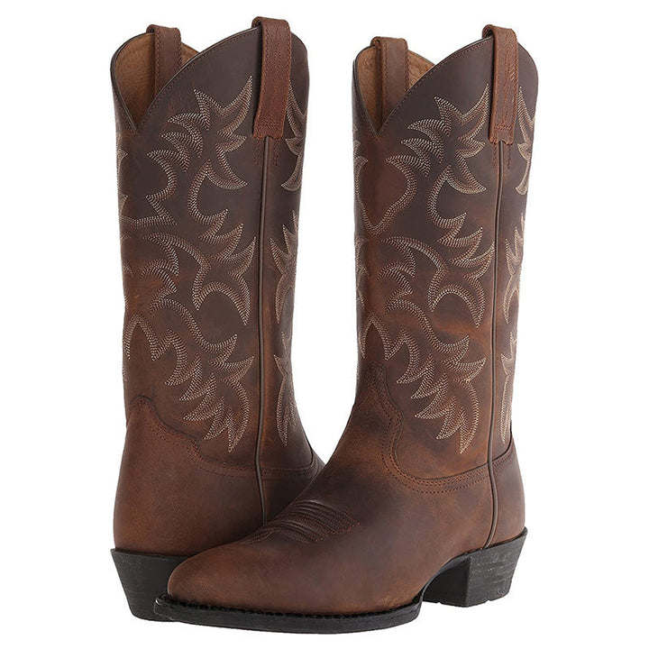 Pietro | Stivali Uomo Eleganti Western in Pelle Comfort Fit 9