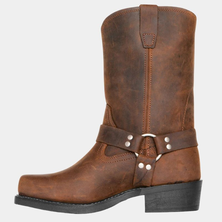 Ranger | Stivali Cowboy Uomo Vintage in Pelle di Alta Qualità 5