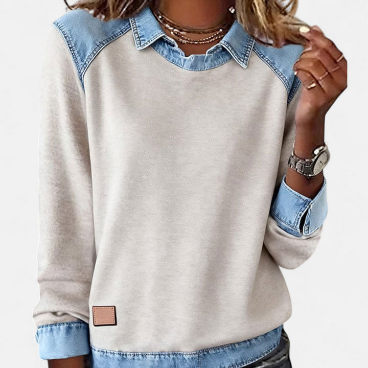 Regina | Maglione a maniche lunghe alla moda 0