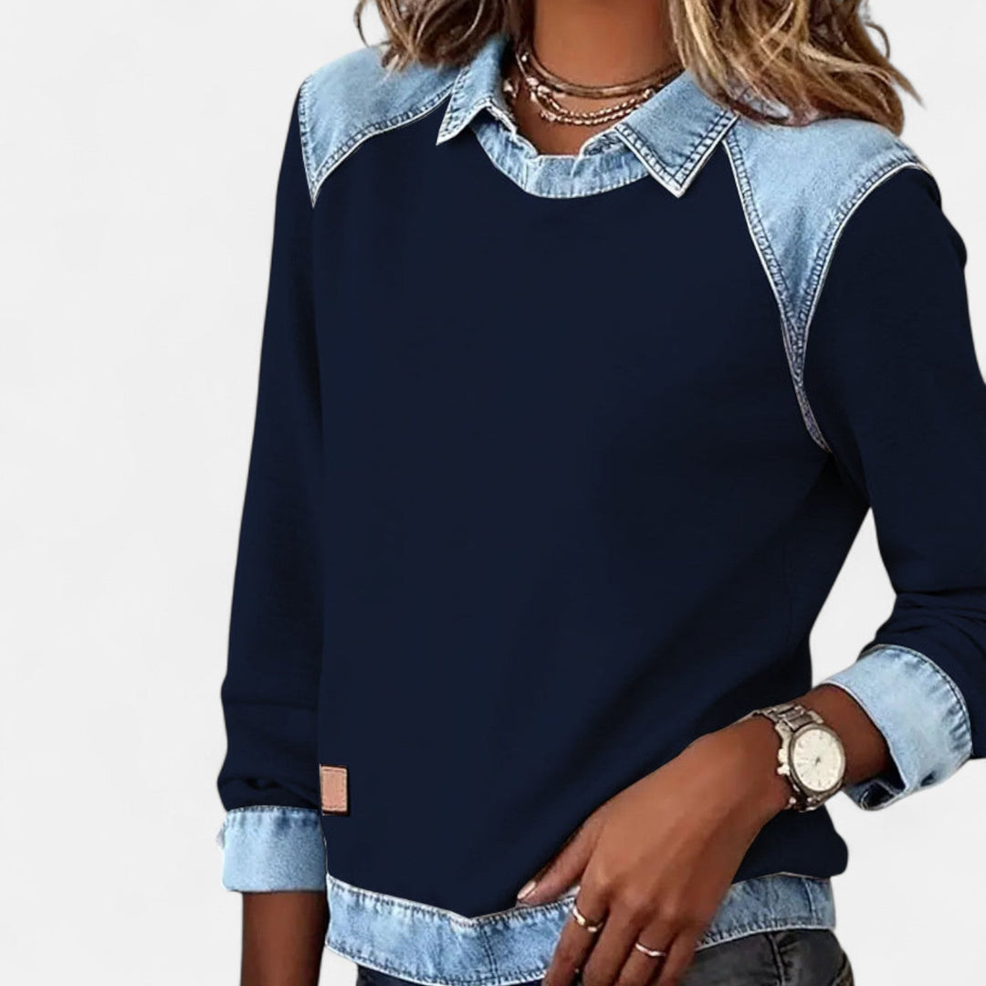 Regina | Maglione a maniche lunghe alla moda 1