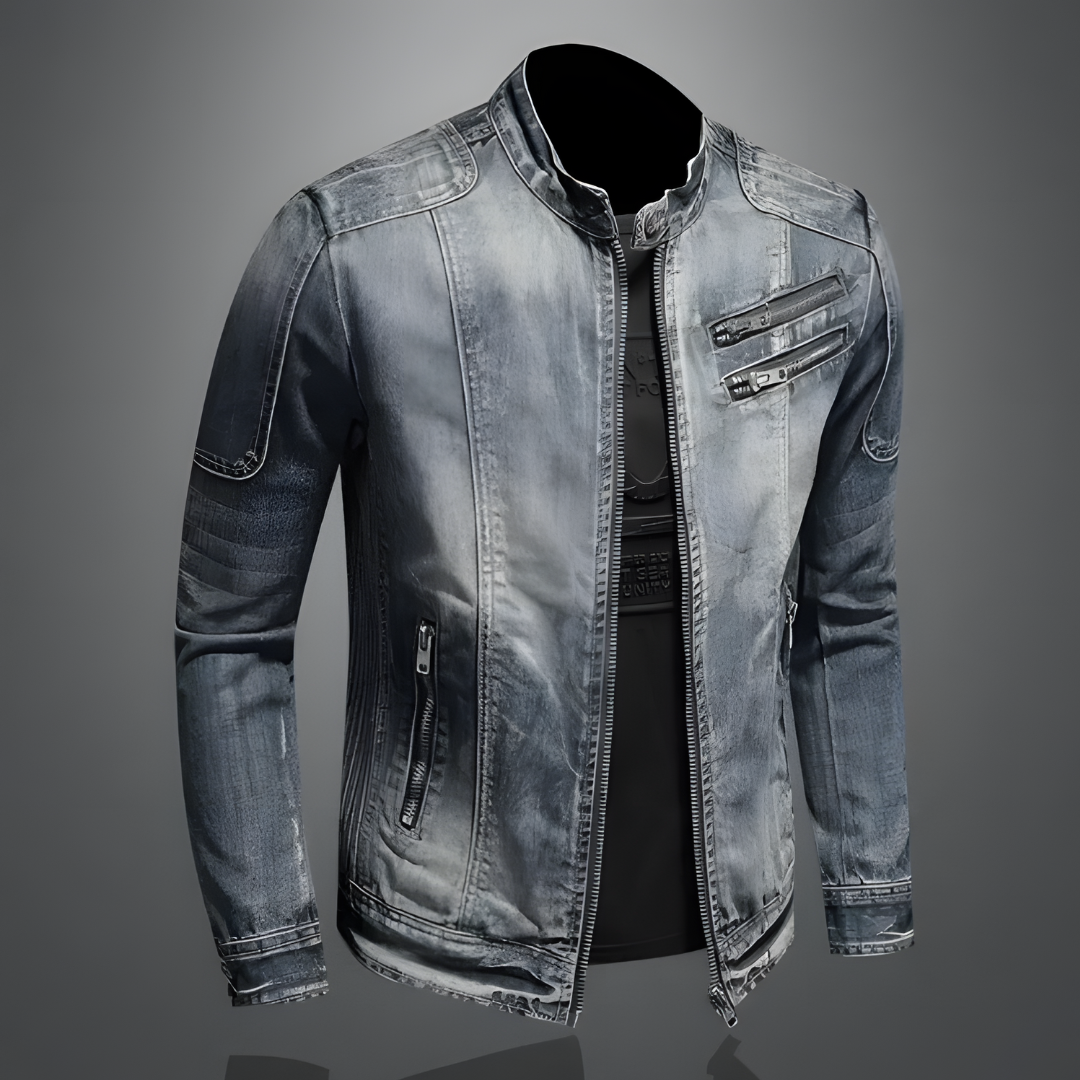 Reinier | Elegante giacca in denim sostenibile 2
