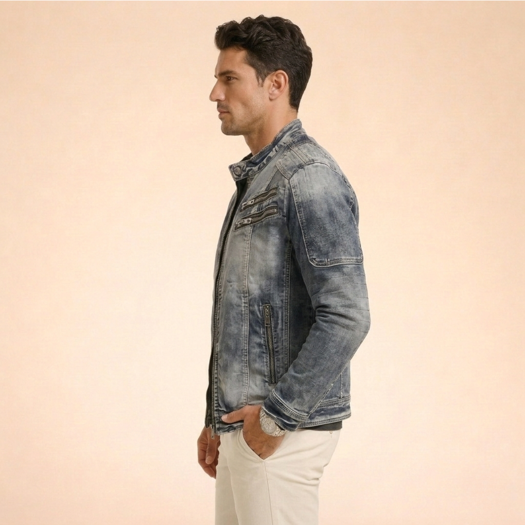 Reinier | Elegante giacca in denim sostenibile 6
