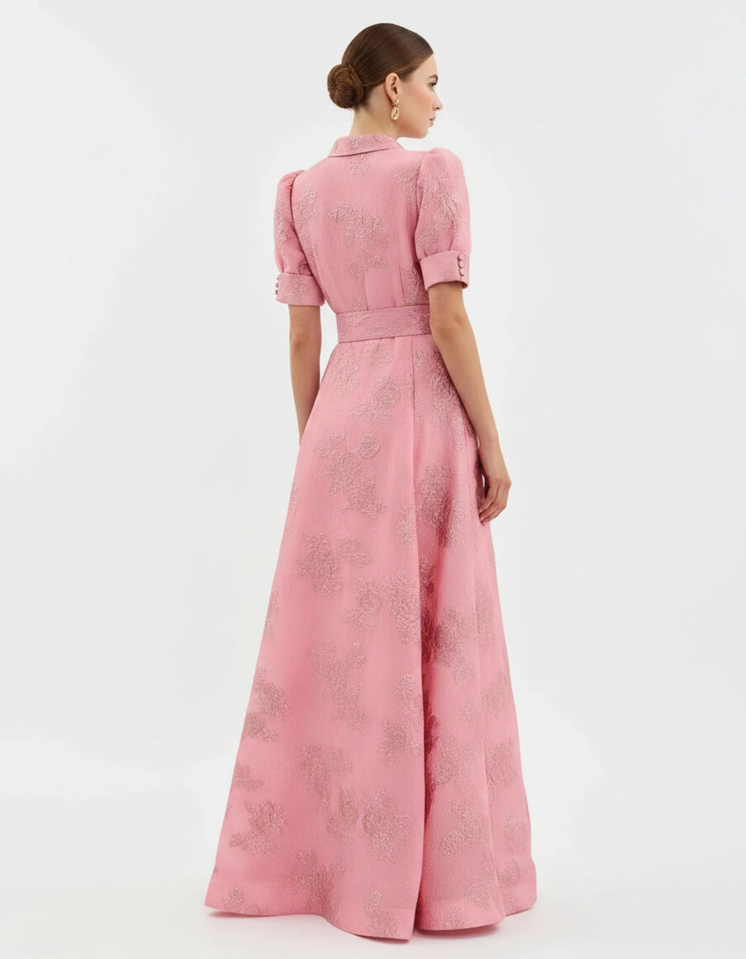 Rosa | Abito da Sposa Vintage Elegante Rosa Femminile 2