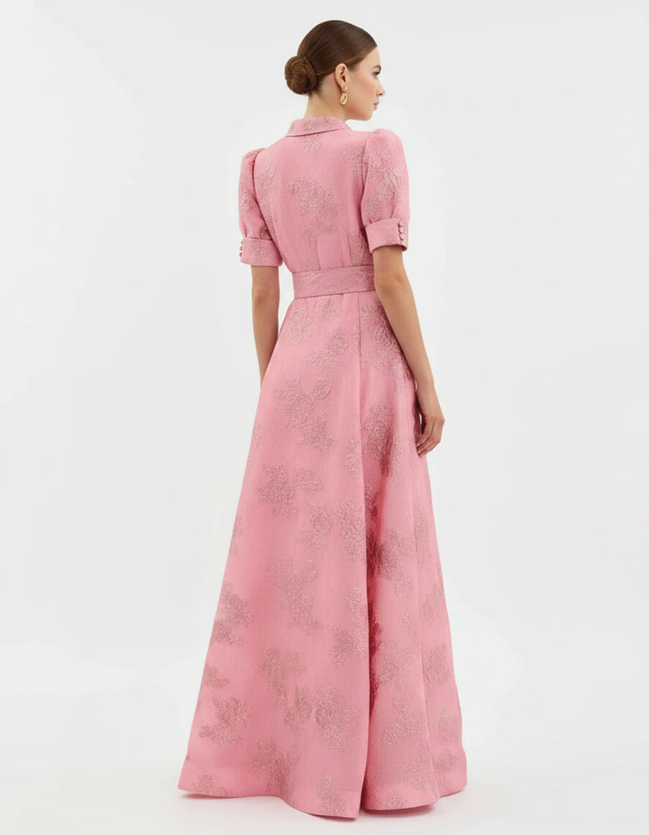 Rosa | Abito da Sposa Vintage Elegante Rosa Femminile 2