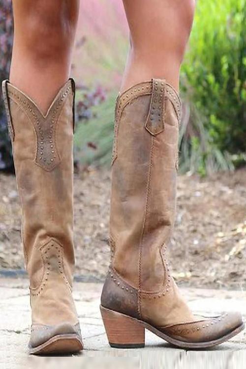 Rosa | Stivali Cowboy Donna – Eleganti, Comodi &amp; Versatili 1