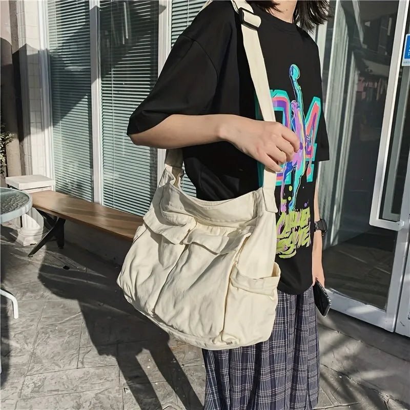 Rosalie | Borsa tote vintage in tela con scomparti multipli 3