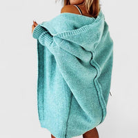 Julia | Caldo e comodo cardigan oversize con cappuccio