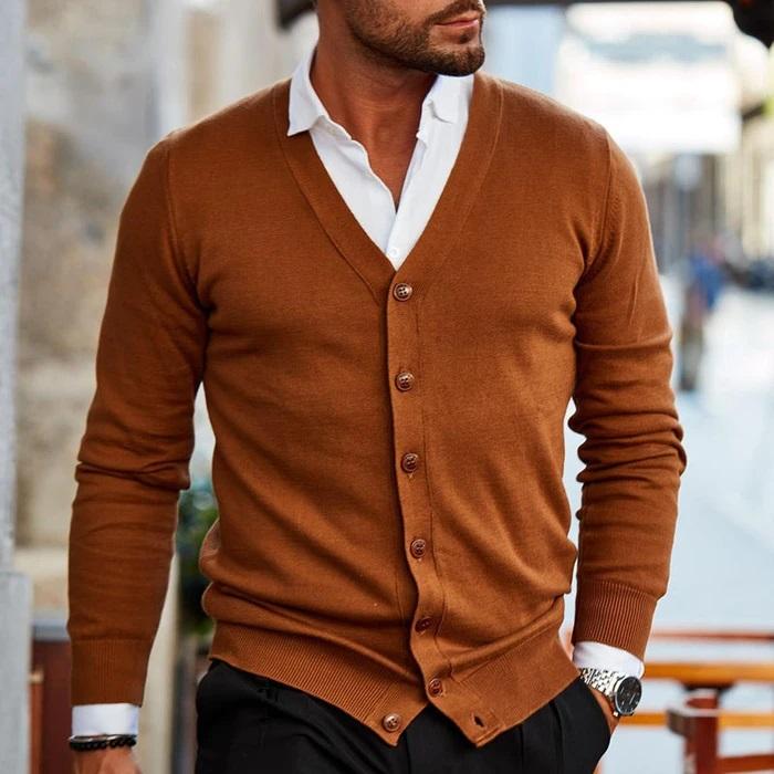 Rovian | Cardigan da uomo caldo ed elegante 2
