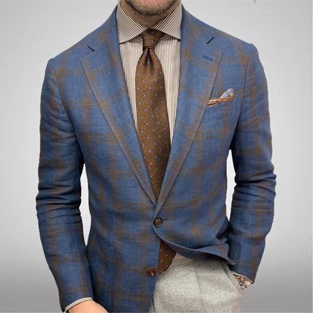 Ruben | Giacca da Uomo – Slim Fit, Traspirante & Elegante 0