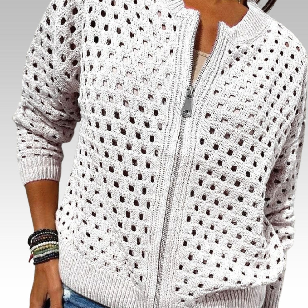 Sarina | Elegante, Traspirante & Versatile Cardigan da Donna 12
