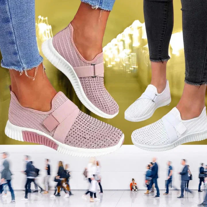 Sarina | Sneakers Bianche Donna Traspiranti e Comode per Ogni Occasione 2